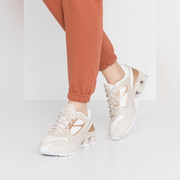 Nike Shox Enigma Sneaker in Desert Sand - Picture 11 of 12